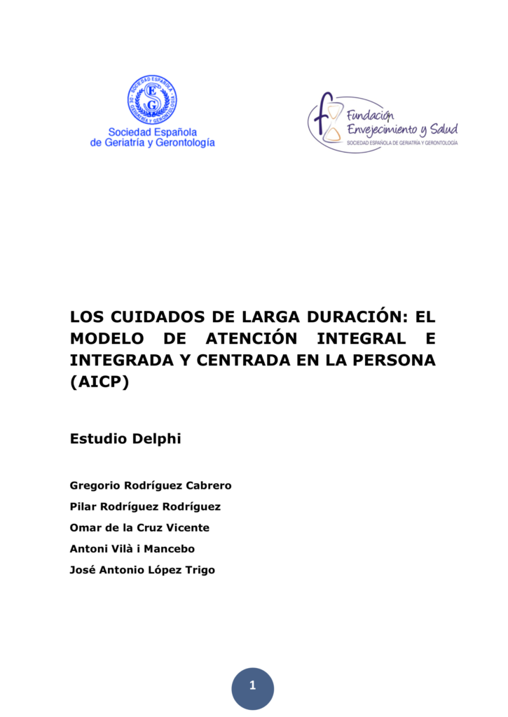 LOS CUIDADOS DE LARGA DURACION