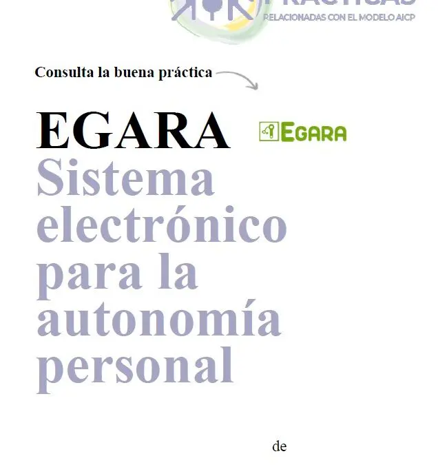 EGARA. Sistema electrónico para la autonomía personal
