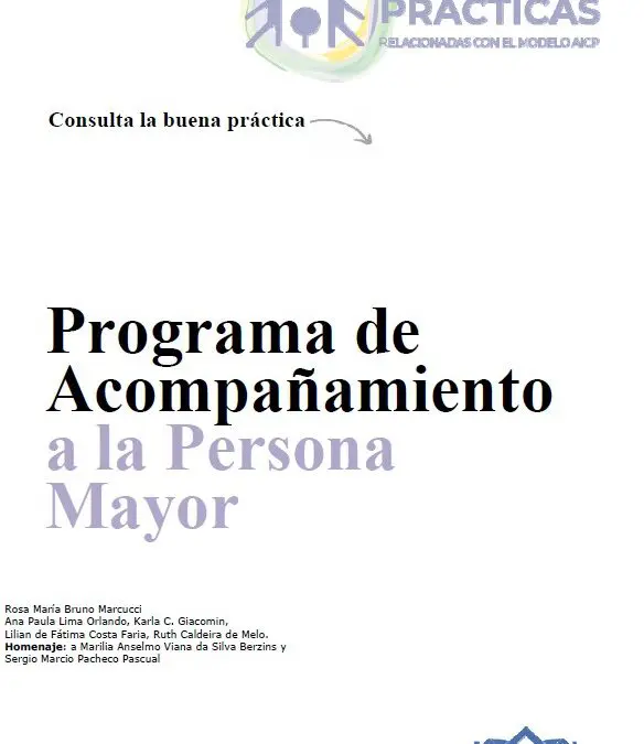 Programa de Acompañamiento a la Persona Mayor