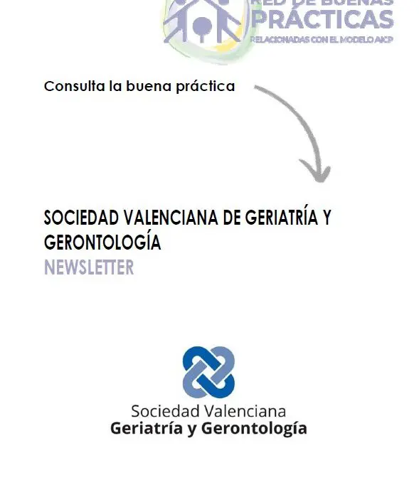 Newsletter de la Sociedad Valenciana de Geriatría y Gerontología