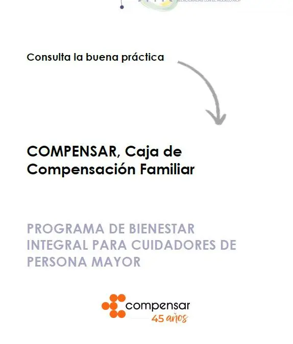 PROGRAMA DE BIENESTAR INTEGRAL PARA CUIDADORES DE PERSONAS MAYORES