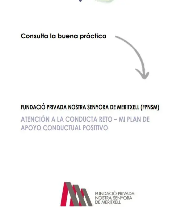 ATENCIÓN A LA CONDUCTA RETO – MI PLAN DE APOYO CONDUCTUAL POSITIVO