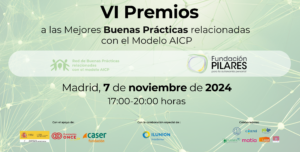 Fundación Pilares entrega sus VI Premios a las Buenas Prácticas relacionadas con el Modelo de Atención Integral y Centrada en la Persona (AICP) BannerPremios 1