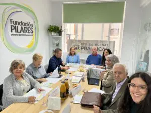 Fundación Pilares entrega sus VI Premios a las Buenas Prácticas relacionadas con el Modelo de Atención Integral y Centrada en la Persona (AICP) ReunionJurado1