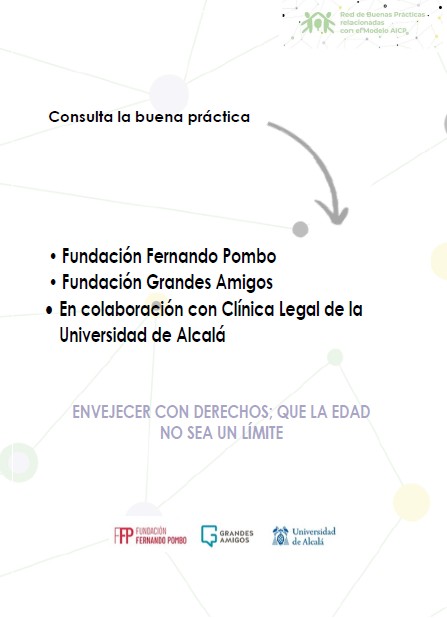 ENVEJECER CON DERECHOS; QUE LA EDAD NO SEA UN LÍMITE